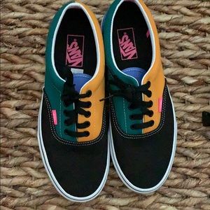 Vans size 9.5 multicolor